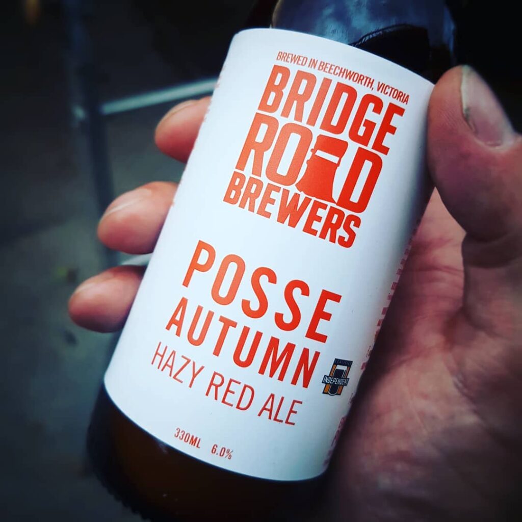 Bridge Road Brewers Posse Autumn Hazy Red Ale