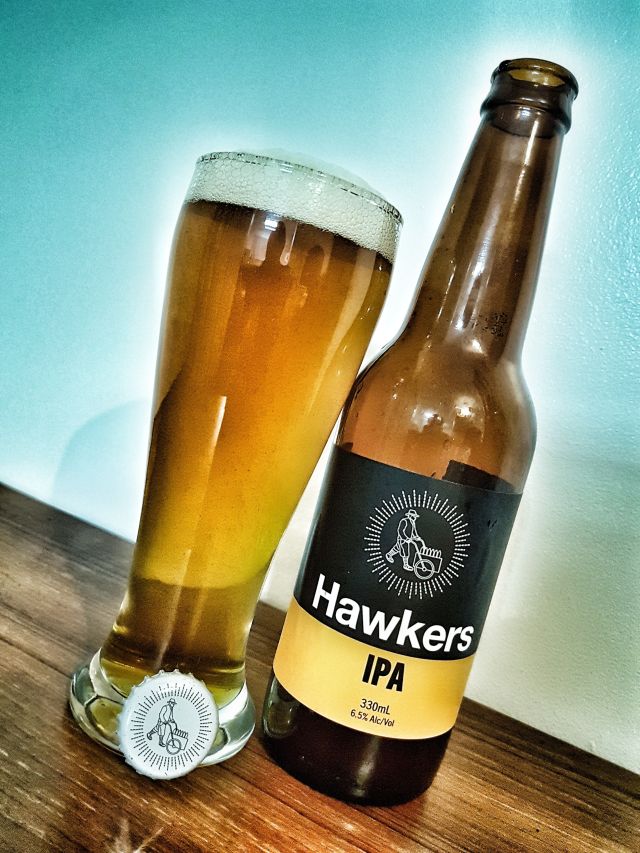 Hawkers IPA bottle